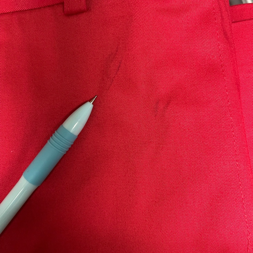 Kim Rogers Bright Red 2 Pocket Women's Shorts NWOT - Picture 10 of 10